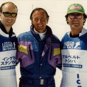 Alberto Tomba e Ingemar Stenmark