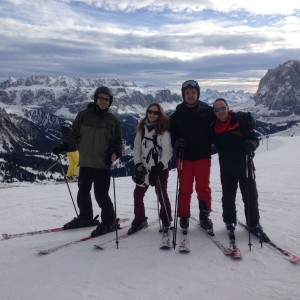 Guided alpine skiing tours!