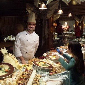 Buffet dolci Alpen Hotel Corona