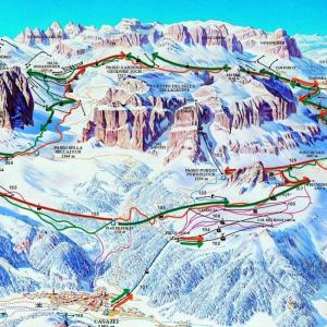 Sellaronda - Giro dei 4 Passi con gli sci