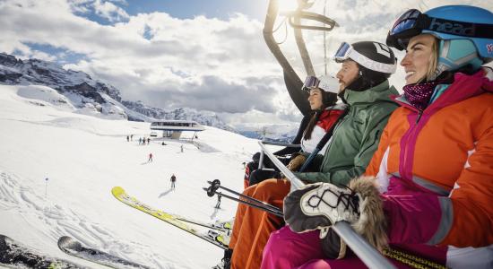 FLY SKI SCHUTTLE FACILE TRANSFER!
